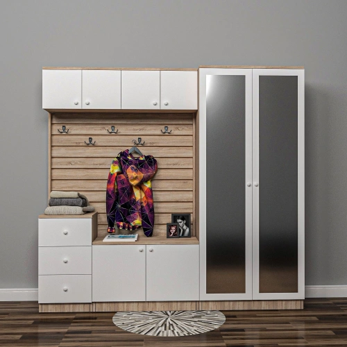 Puff Özel Ölçü Portmanto