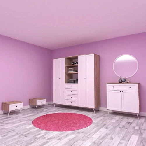 Retro Yatak Odası Takımı Suntalam