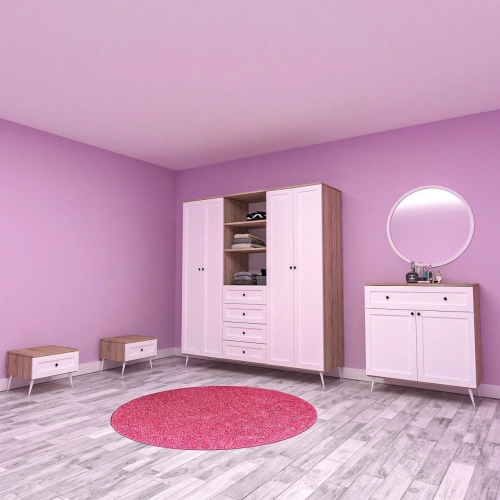 Retro Yatak Odası Takımı