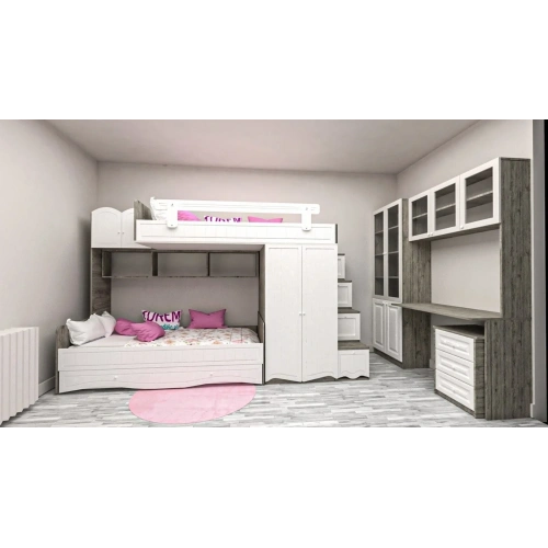 Snow Genç Odası Takımı Mdf