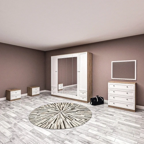 Snow Yatak Odası Takımı Mdf