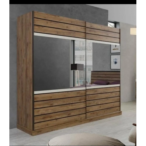 Sürgülü Gardırop Mdf/Mdf Mdf
