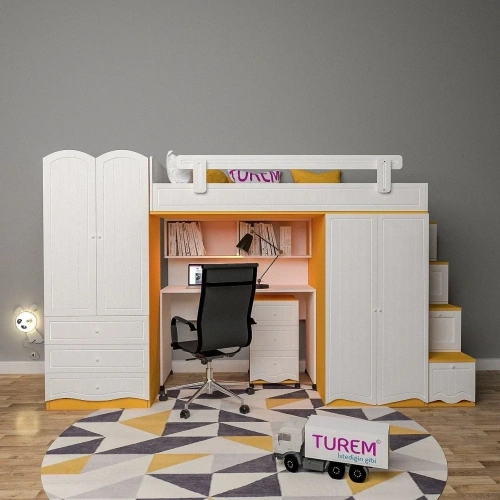 Truva Çalışma Masalı Ranza Mdf