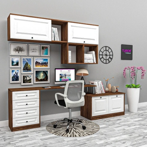 Vario Membran Çalışma Masası Mdf