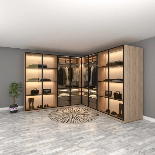 Vega Reflekte Camlı Gardırop Suntalam