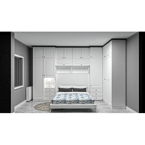 Vişne Yatak Üstü Gardrop Suntalam