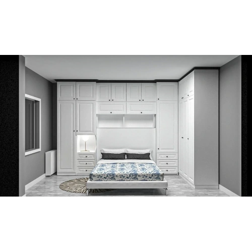 Vişne Yatak Üstü Gardrop Mdf