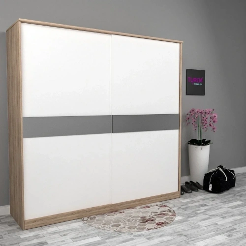 Yaren Sürgülü Gardırop Mdf