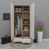 2 Kapılı Gardırop Mdf