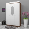 3 Kapılı Taçlı Gardrop