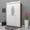 3 Kapılı Taçlı Gardrop Mdf