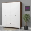 4 Kapılı Gardrop Mdf