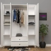 4 Kapılı Gardrop Mdf