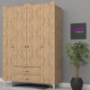 4 Kapılı Gardrop Mdf/Mdf Mdf