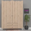 4 Kapılı Gardrop Suntalam/Mdf