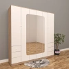 6 Kapılı 6 Çekmeceli Gardırop Mdf