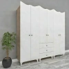 6 Kapılı Country Gardırop Mdf