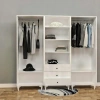 6 Kapılı Country Gardırop Mdf