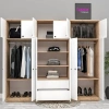 6 Kapılı Özel Gardırop Mdf/Mdf Mdf