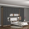Alley Yatak Üstü Gardrop Mdf
