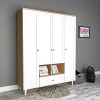Angel 4 Kapılı Gardrop Mdf