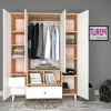 Angel 4 Kapılı Gardrop Mdf