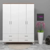 Ayışığı 4 Kapılı Gardrop Mdf