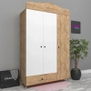 Baby 3 Kapılı Dolap Mdf