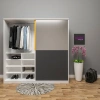 Bade Sürgülü Gardırop Mdf