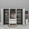 Bale 6 Kapılı Modern Gardrop Mdf