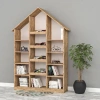 Çatılı Kitaplık Mdf
