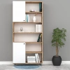 Cevher Simetrik Kitaplık Mdf