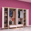Coco 6 Kapılı Gardırop Mdf