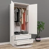 Country 2 Kapılı Gardırop Mdf
