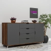 Derya Black Cordoba Konsol Mdf