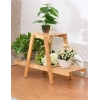 Doğal Ahşap Saksılık Wood Çiçeklik Mdf