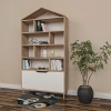 Ege Çatılı Kitaplık Mdf