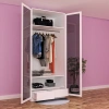Elmas 2 Kapılı Reflekte Gardırop Mdf
