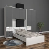Gelincik Modern Yatak Üstü Gardrop Mdf