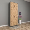 Geometri 2 Kapılı Gardrop Mdf