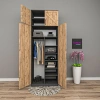 Geometri 2 Kapılı Gardrop Mdf