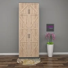 Geometri 2 Kapılı Gardrop Mdf