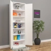 Home Çok Amaçlı 2 Kapaklı 8 Raflı Dolap Mdf
