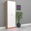 Home Çok Amaçlı 2 Kapaklı 8 Raflı Dolap Mdf