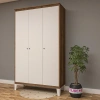 Karamel 3 Kapılı Gardırop Mdf