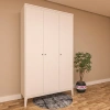 Karamel 3 Kapılı Gardırop Mdf