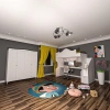 Klasik Masalı Ranza Ve 4 Kapılı Gardrop Suntalam