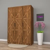 Latte 3 Kapılı Gardrop Mdf