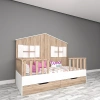 Livana Çatılı Montessori Yatak Mdf