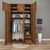 Loft 3 Kapılı Gardrop Mdf